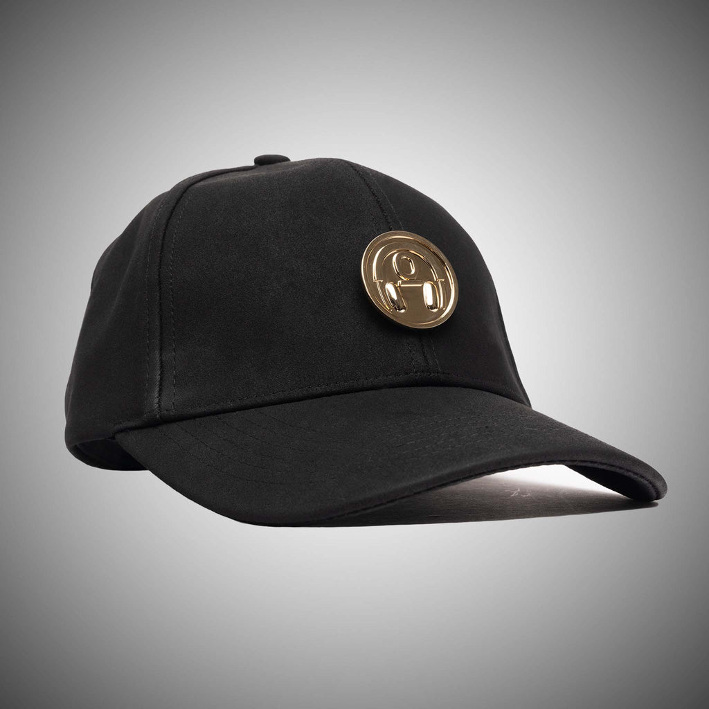 DJ0 Suede 6-Panel Hat with Limited Edition Medallion