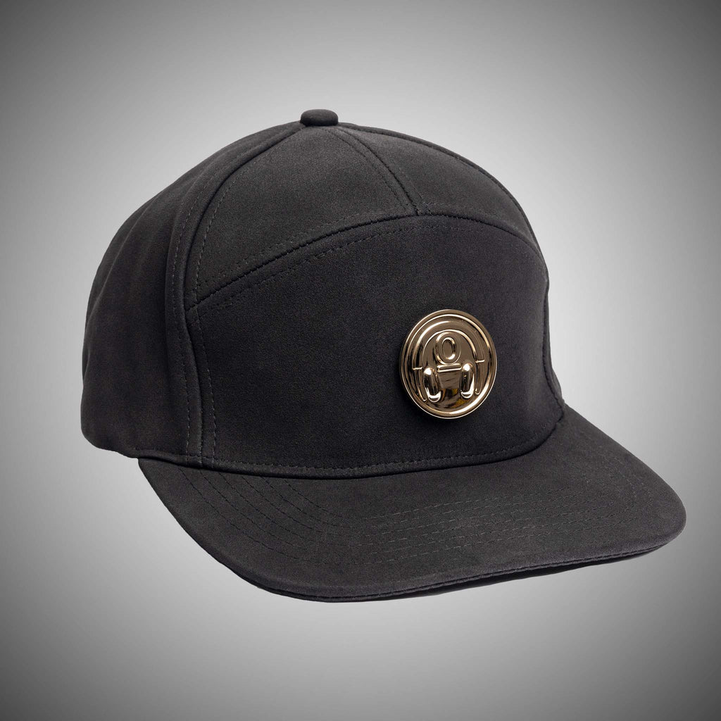 DJ0 Suede 7-Panel Hat with Limited Edition Medallion