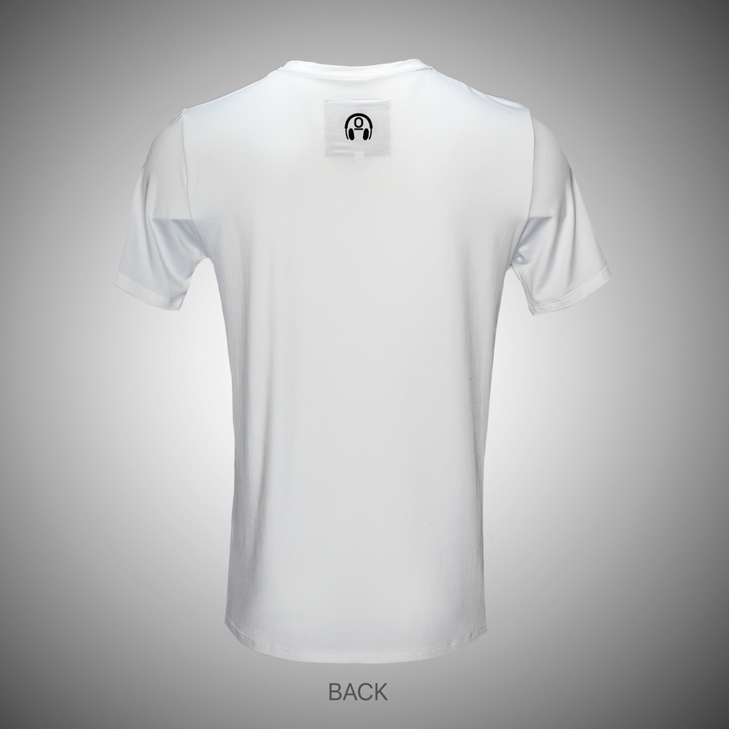 DJ0 Art T-Shirt White - Protect the Sound